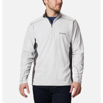 Pánské Svetry Columbia Klamath Range II Half Zip Fleece Šedé SCEXDG591